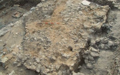 Fig. 12. Un’immagine dell’Area 4200 in una delle fasi dello scavo.